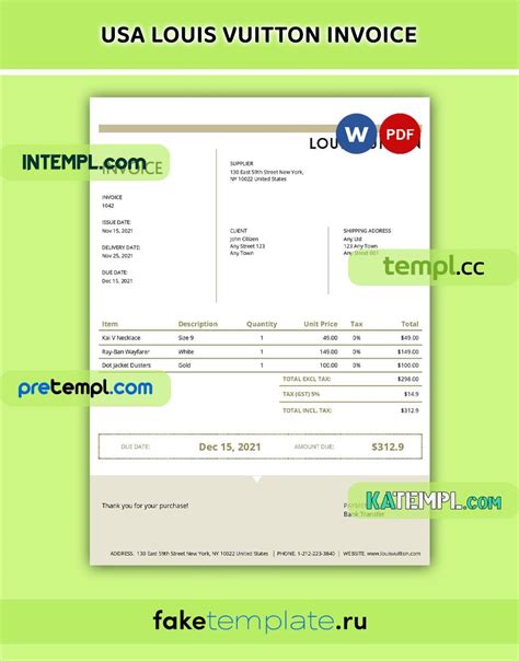 louis vuitton insurance|louis vuitton invoice.